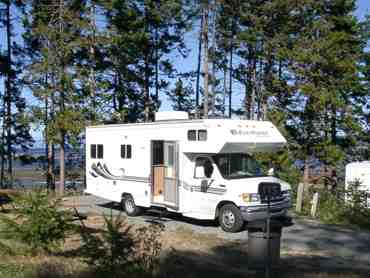 Im RV-Park bei Nanaimo 