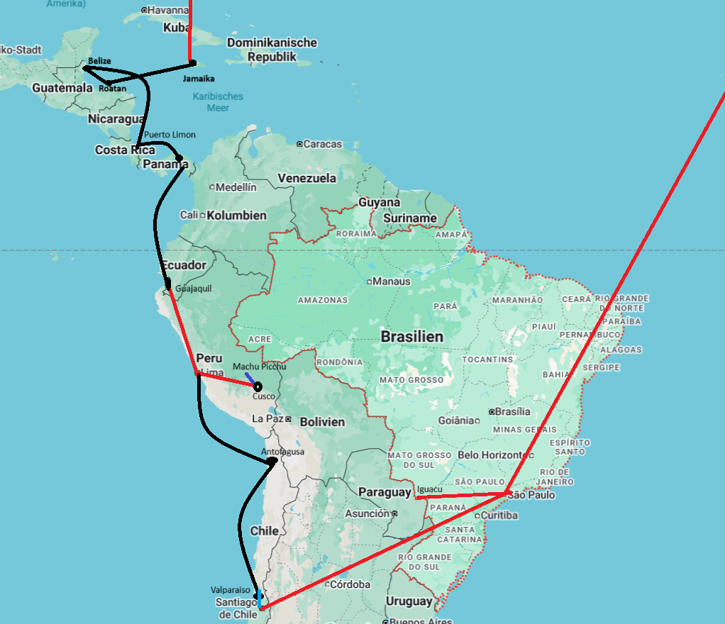 Reiseroute
